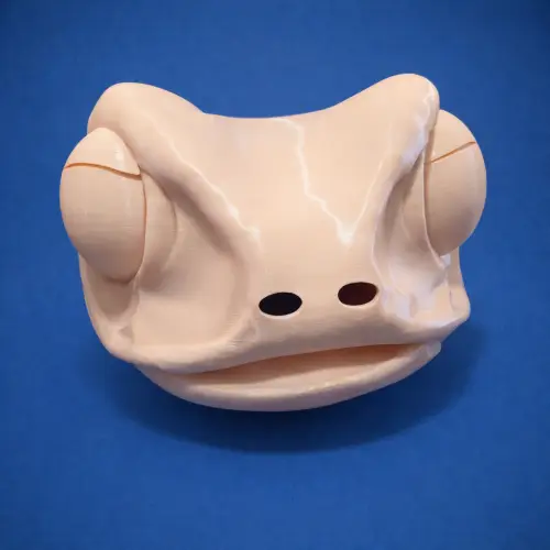 impresión 3d de camaleón