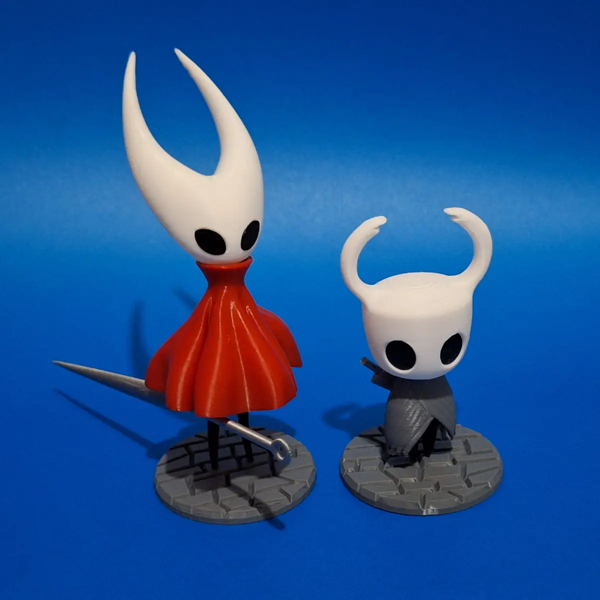 Impresiones 3d multicolor de figuras de silksong